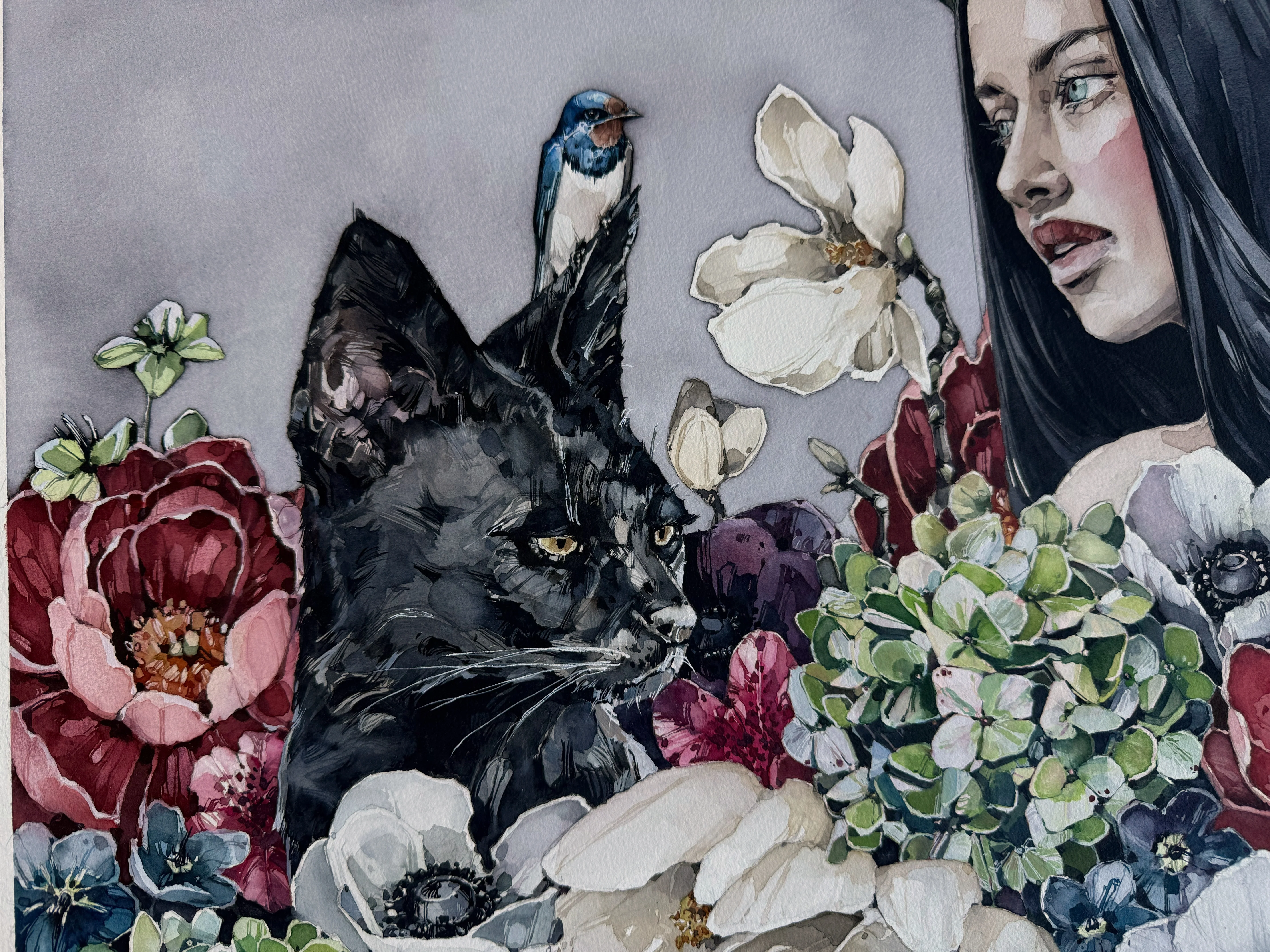 Silent garden: gathering storm - Image 6